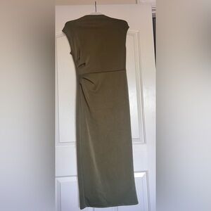 Fashion Nova Olive Green Dress